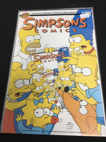 Simpsons Comics #4 Comic Book from Amazing Collection