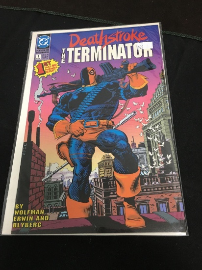 Deathstroke The Terminator #1 Comic Book from Amazing Collection