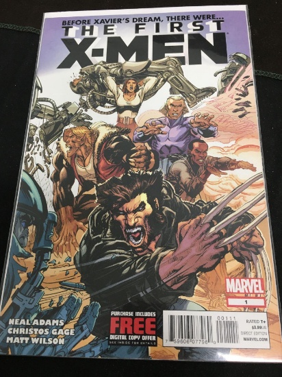 The First X-Men #1 Comic Book from Amazing Collection