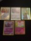 Pokemon lot of 5 Holo Or Reverse Holo