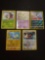 Pokemon lot of 5 Holo Or Reverse Holo