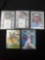 Lot of 5 Auto, Jersey, Star player or inset card