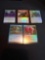 Magic the Gathering Foil lot of 5