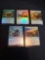 Magic the Gathering Foil lot of 5