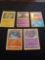 Pokemon lot of 5 Holos