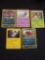 Pokemon lot of 5 Holo and Reverse Holo cards