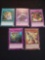 Yu-gi-oh lot of 5 Holo Rare & More