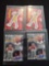 Kobe Bryant Sticker lot of 4