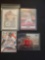 Baseball card lot of 4