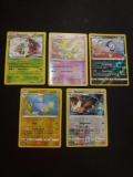 Pokemon lot of 5 Holo Or Reverse Holo