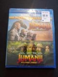 New Sealed Jumanji 2 movie collection Blu Ray