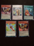 Yu-gi-oh lot of 5 Holo Rare & More