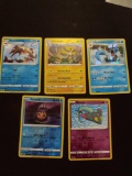 Pokemon lot of 5 Holo or Reverse Holo