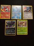 Pokemon lot of 5 Holo or Reverse Holo