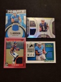 Football Jersey card lot of 4