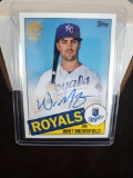 2019 Topps Archives Whit Merrifield Auto Rc