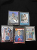 Lot of 5 Auto, Jersey, Star player or inset card