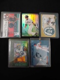 Lot of 5 Auto, Jersey, Star player or inset card