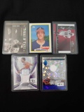 Lot of 5 Auto, Jersey, Star player or inset card