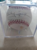 Whitey Ford Autograph baseball