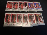 Michael Jordan Upperdeck sticker lot of 12