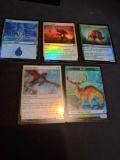 Magic the Gathering Foil lot of 5