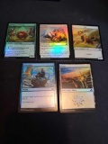 Magic the Gathering Foil lot of 5