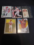 Mike Trout lot of 5