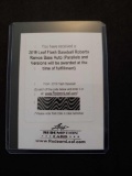 2019 Leaf Flash Roberto Ramos Base Auto Redeption Card