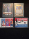 Lot of 4 Chris Bosh Rookie cards