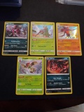 Pokemon lot of 5 Holo Rare & More