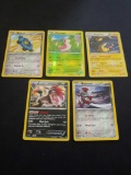 Pokemon lot of 5 Holos