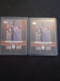 2003-04 Upperdeck Chris Bosh Rc lot of 2