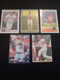 Mike Trout lot of 5