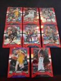 Lot of 8 Prizm 2019-20 Basketball Prizm refractor cards