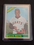 1966 Willie Mays card