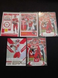 Patrick Mahomes II card lot of 5