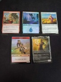 Magic the Gathering foil lot of 5