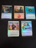 Magic the Gathering foil lot of 5