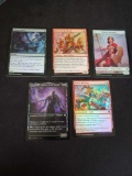 Magic the Gathering foil lot of 5