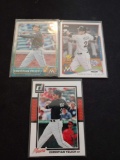 Christian Yelich Rc and 2nd Year lot of 3