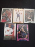 Lot of 5 Basketball cards