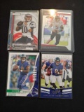 Lot of 4 Football Star player cards