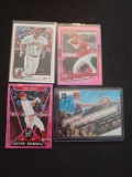 Mike Trout lot of 4 cards