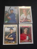 Baseball Rookie lot of 4