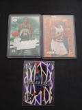 Basketball Star insert & Jersey lot of 3