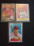 Mike Trout lot of 3