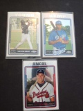 2005 Topps Chrome Rc lot of 3