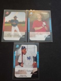 2005 Bowman Baseball Rc lot of 3