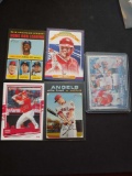 Mike Trout lot of 5 cards